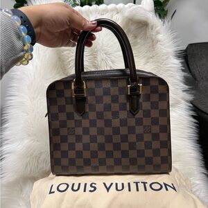 Authentic Louis Vuitton Triana Top-Handle Satchel